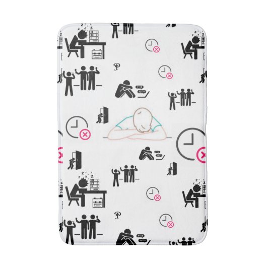 Na uren badmat | Relatable badkamer stijl (Voorkant Verticaal)