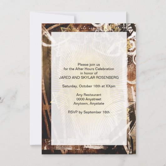 Na uren kaart (Achterkant)