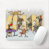 Na uren mousepad muismat (Met muis)