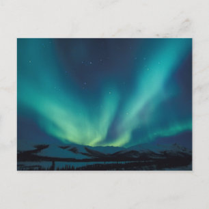 NA, USA, Alaska, Brooks Range, Curtains of green Briefkaart
