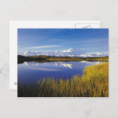 NA, USA, Alaska, Denali NP Mt. McKinley in Briefkaart (Voorkant / Achterkant)
