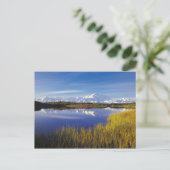 NA, USA, Alaska, Denali NP Mt. McKinley in Briefkaart (Staand voorkant)