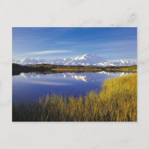 NA, USA, Alaska, Denali NP Mt. McKinley in Briefkaart
