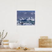 NA, USA, Alaska, St. Elias Range, Alsek River Poster (Keuken)