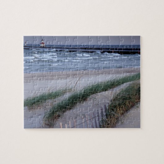 NA, USA, Michigan, Berrien County, St. Joseph, Legpuzzel (Horizontaal)