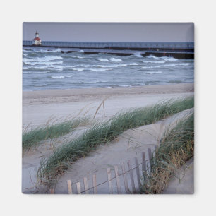 NA, USA, Michigan, Berrien County, St. Joseph, Magneet