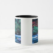 NA, USA, Oregon, Herfst Foliage op North Umpquah Mok (Midden)