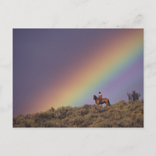 NA, USA, Oregon, Seneca, Ponderosa Ranch Briefkaart (Voorkant)