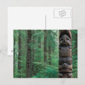 NA, Verenigde Staten, Alaska, Sitka, Sitka Totem P Briefkaart (Voorkant / Achterkant)