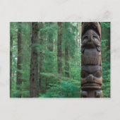 NA, Verenigde Staten, Alaska, Sitka, Sitka Totem P Briefkaart (Voorkant)