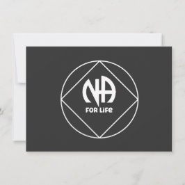 NA voor het leven Feestdagenkaart