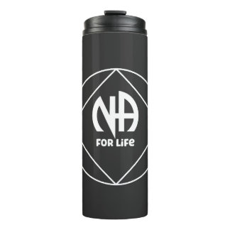 NA voor het leven narcotica anoniem Thermosbeker