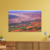 NA, VS, Alaska, Denali NP, Uitzicht op McKinley Canvas Afdruk (Insitu (Woonkamer))