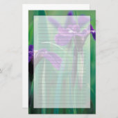 NA, VS, Alaska, Knight Island, Wilde iris Briefpapier (Voorkant / Achterkant)