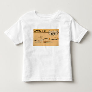 NA, VS, Arizona, Holbrook Route 66 road mural Kinder Shirts