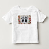 NA, VS, Arizona, Holbrook Route 66 straatteken Kinder Shirts (Voorkant)
