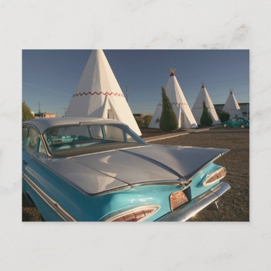 NA, VS, Arizona, Holbrook Route 66, Wigwam 2 Briefkaart (Voorkant)