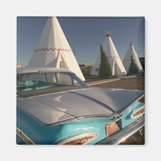 NA, VS, Arizona, Holbrook Route 66, Wigwam 2 Magneet (Voorkant)