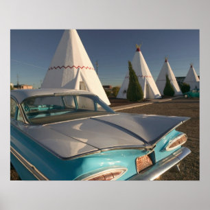 NA, VS, Arizona, Holbrook Route 66, Wigwam 2 Poster
