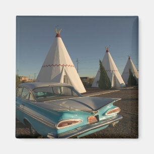 NA, VS, Arizona, Holbrook Route 66, Wigwam Magneet