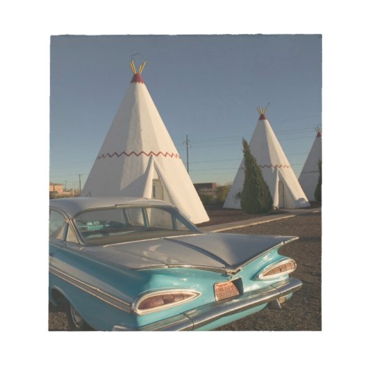 NA, VS, Arizona, Holbrook Route 66, Wigwam Notitieblok (Voorkant)