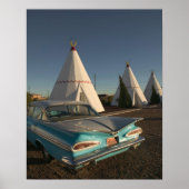 NA, VS, Arizona, Holbrook Route 66, Wigwam Poster (Voorkant)