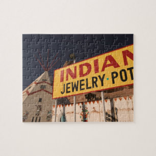 NA, VS, Arizona, Lupton Yellowhorse-indiaan Legpuzzel