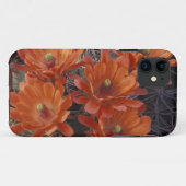 NA, VS, Arizona, San Xavier. Claret Cup cactus Case-Mate iPhone Case (Achterkant (horizontaal))