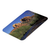 NA, VS, Arizona, Sedona. Cathedral Rock en Oak Magneet (Linkerzijde)