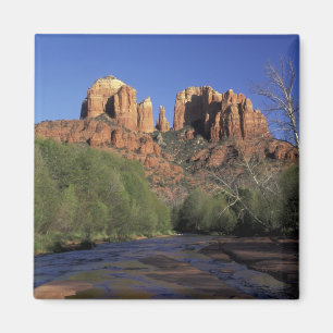 NA, VS, Arizona, Sedona. Cathedral Rock en Oak Magneet