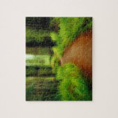 NA, VS, Californië, Jedediah Smith Redwood Legpuzzel (Verticaal)