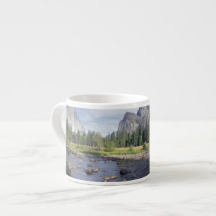 NA, VS, Californië, Yosemite NP, Vallei uitzicht Espresso Kop