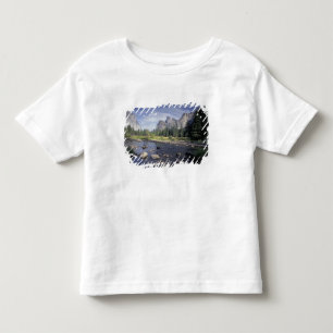 NA, VS, Californië, Yosemite NP, Vallei uitzicht Kinder Shirts