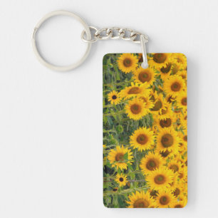 Na, VS, Colorado, Zonnebloemen Sleutelhanger