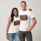 NA, VS, Maine. Blauwe bosbes heide. T-shirt (Unisex)