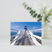 NA, VS, Maine, Port Clyde. Marshall Point 2 Briefkaart (Staand voorkant)