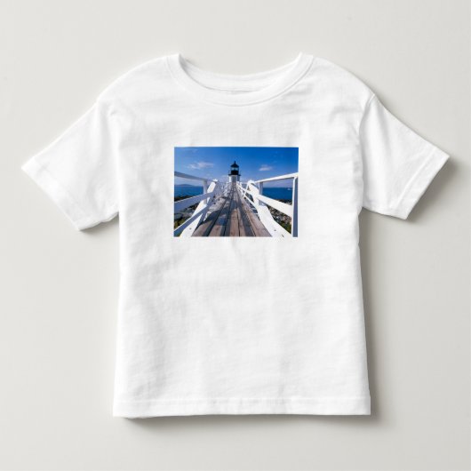 NA, VS, Maine, Port Clyde. Marshall Point 2 Kinder Shirts (Voorkant)