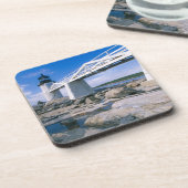 NA, VS, Maine, Port Clyde.  Marshall Point Drankjes Onderzetter (Linkerzijde)