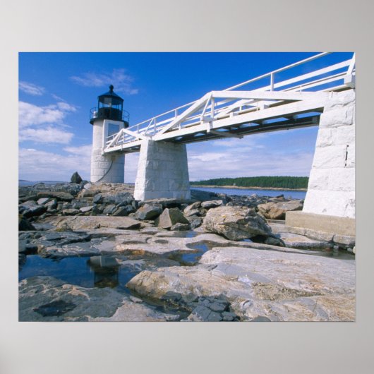 NA, VS, Maine, Port Clyde. Marshall Point Poster (Voorkant)
