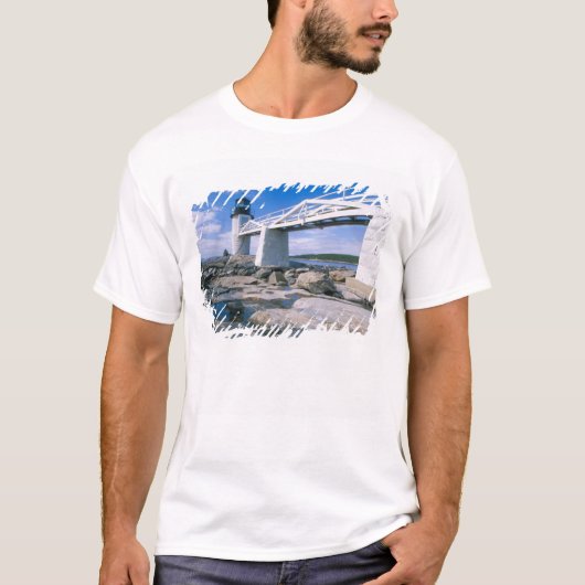 NA, VS, Maine, Port Clyde. Marshall Point T-shirt (Voorkant)