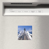 NA, VS, Maine, Port Clyde. Marshall punt 2 Magneet (Insitu (Vaatwasser))