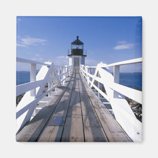 NA, VS, Maine, Port Clyde. Marshall punt 2 Magneet (Voorkant)