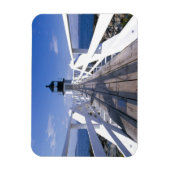 NA, VS, Maine, Port Clyde. Marshall punt 2 Magneet (Verticaal)