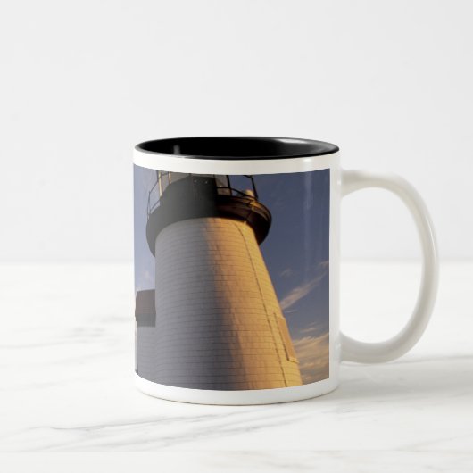 NA, VS, Massachusetts, Nantucket Island, 3 Tweekleurige Koffiemok (Rechts)