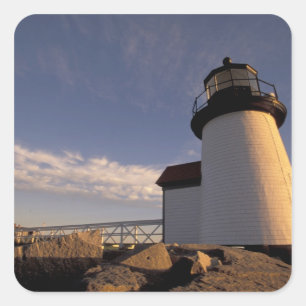NA, VS, Massachusetts, Nantucket Island, 3 Vierkante Sticker