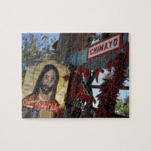 NA, VS, New Mexico, Santa Fe. Legpuzzel