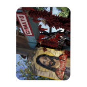 NA, VS, New Mexico, Santa Fe. Magneet (Verticaal)