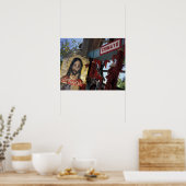 NA, VS, New Mexico, Santa Fe. Poster (Keuken)