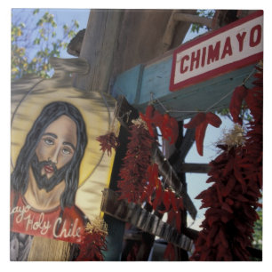 NA, VS, New Mexico, Santa Fe. Tegeltje