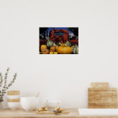 NA, VS, New Mexico, Taos. Chili stand. Poster (Keuken)